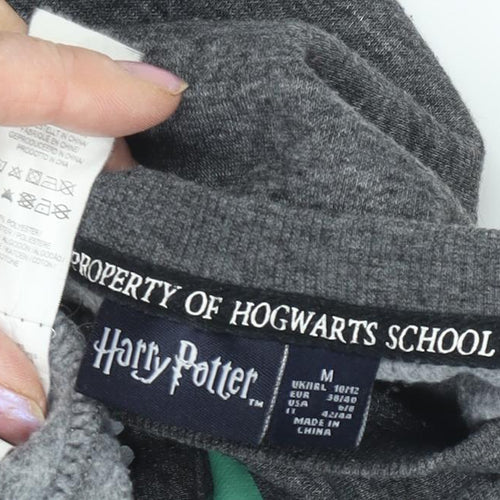 Harry Potter Women Grey Crew Neck Pullover Sweatshirt M