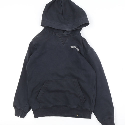 Quiksilver Boys Black Pullover Hoodie Size 12