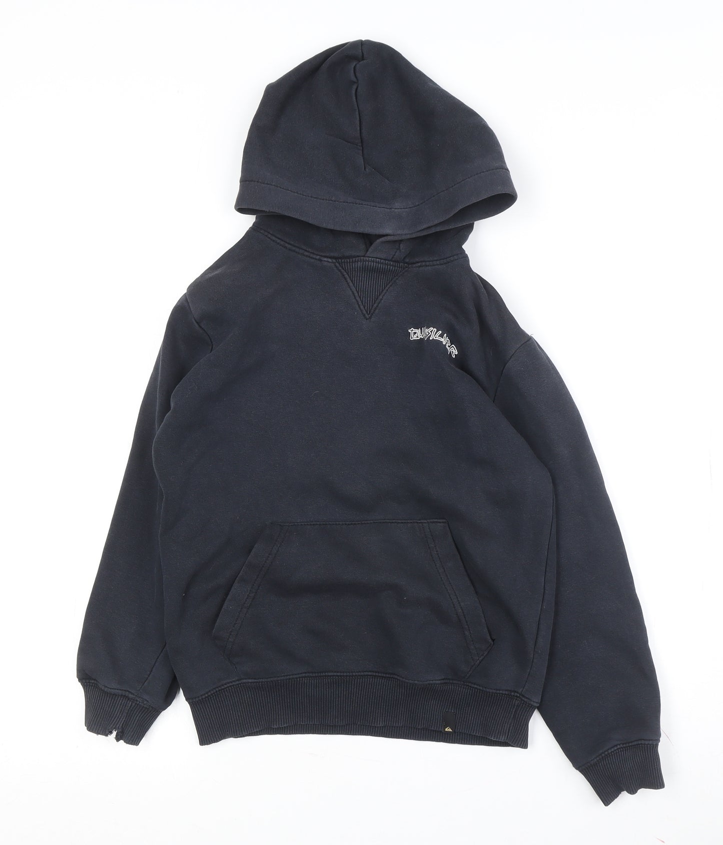 Quiksilver Boys Black Pullover Hoodie Size 12