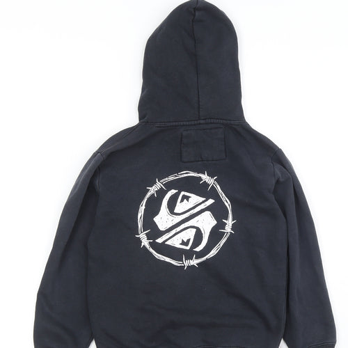 Quiksilver Boys Black Pullover Hoodie Size 12