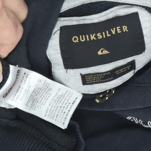 Quiksilver Boys Black Pullover Hoodie Size 12