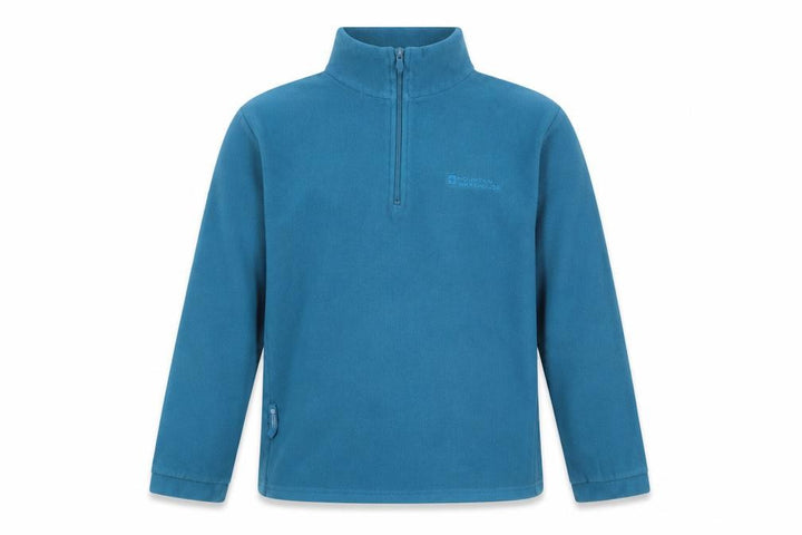 Mountain Warehouse Boys Blue 1/2 Zip Fleece Sweatshirt, 10 Years