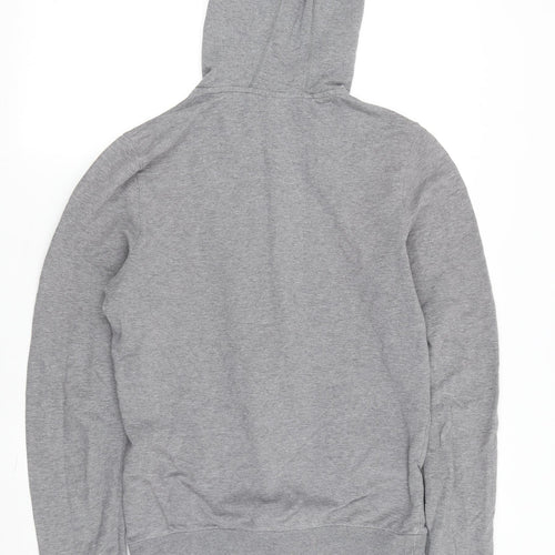 Domyos Grey Full Zip Hoodie, Unisex S, All Seasons
