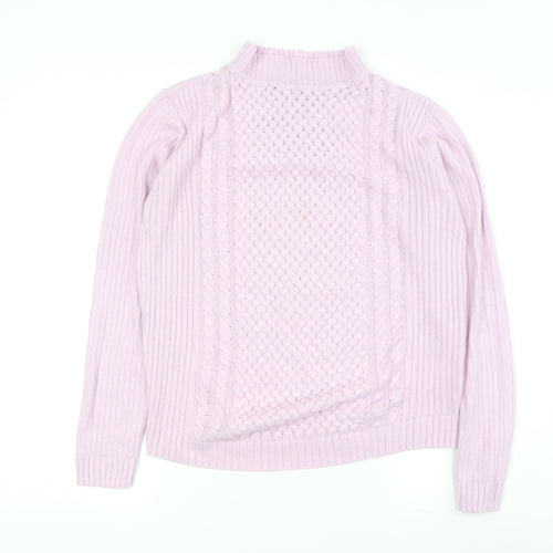 Isle Essentials Women's Pink Pullover Jumper S