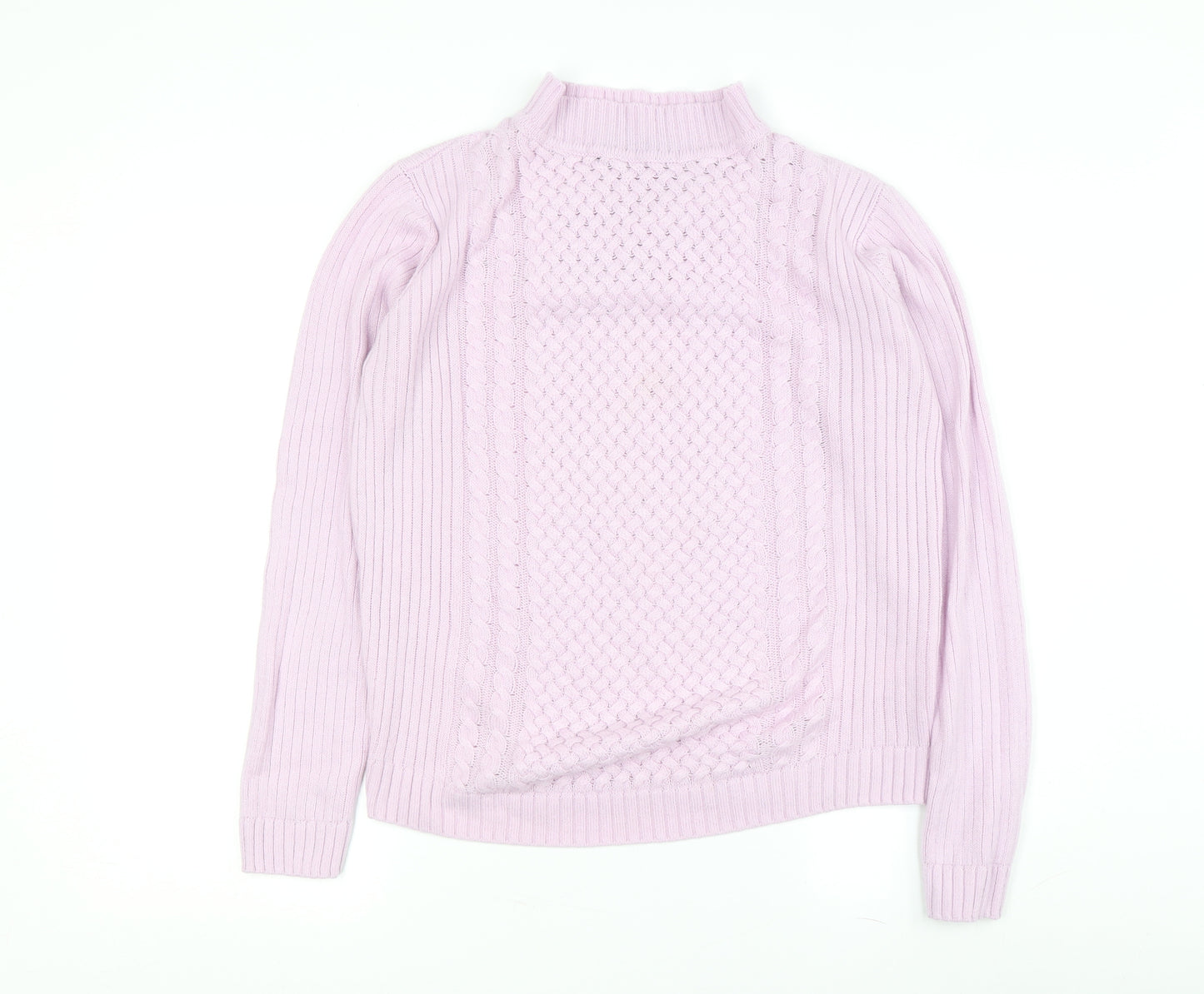 Isle Essentials Women's Pink Pullover Jumper S