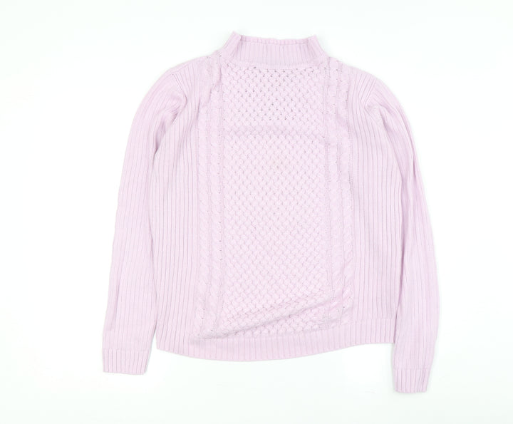 Isle Essentials Women's Pink Pullover Jumper S