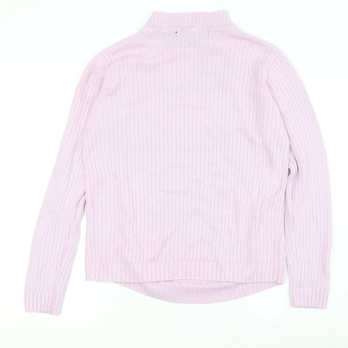 Isle Essentials Women's Pink Pullover Jumper S