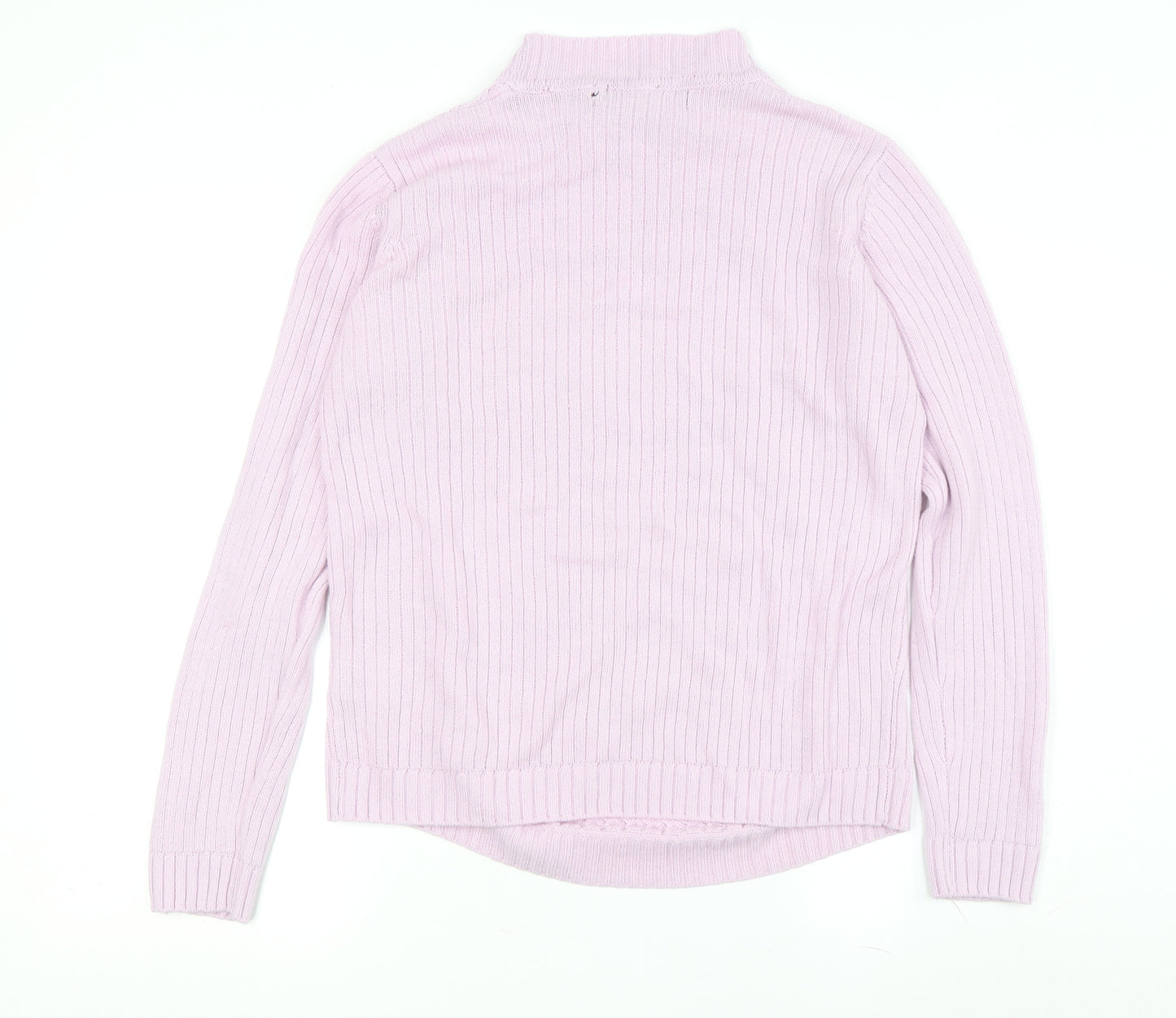 Isle Essentials Women's Pink Pullover Jumper S