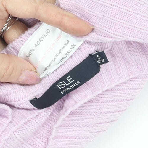 Isle Essentials Women's Pink Pullover Jumper S