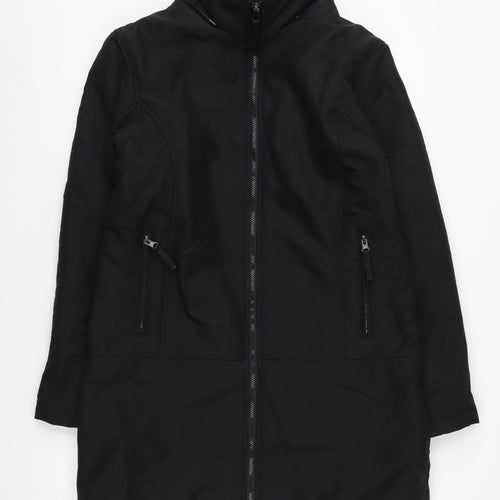 Blanc Noir Women's Black Long Jacket Size 14