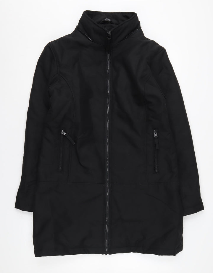 Blanc Noir Women's Black Long Jacket Size 14