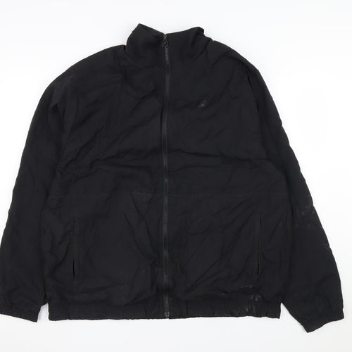 Nike Men's Black Windbreaker Jacket L