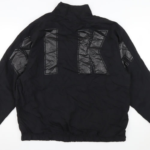 Nike Men's Black Windbreaker Jacket L