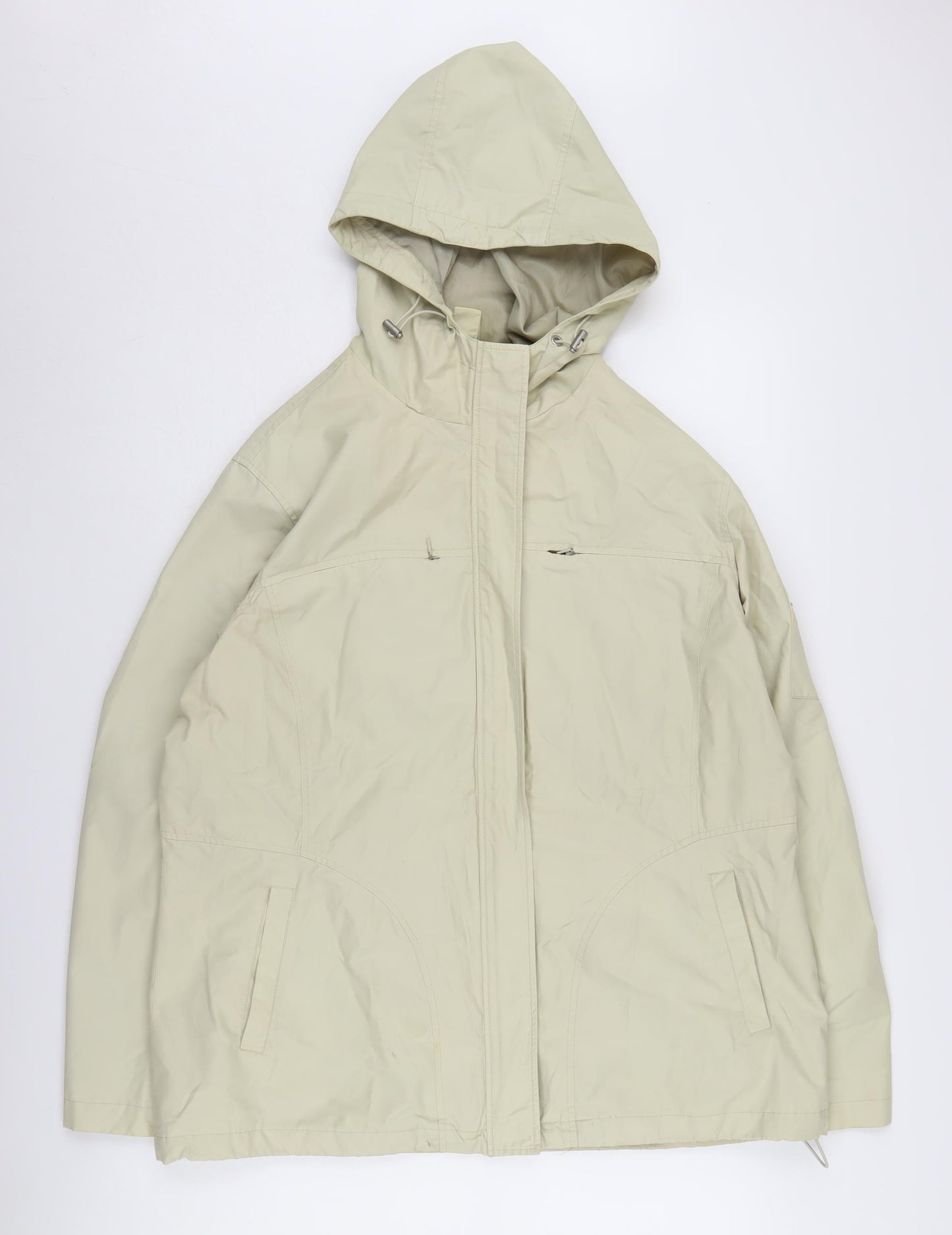 Maine New England Women's Beige Parka Jacket Size 16