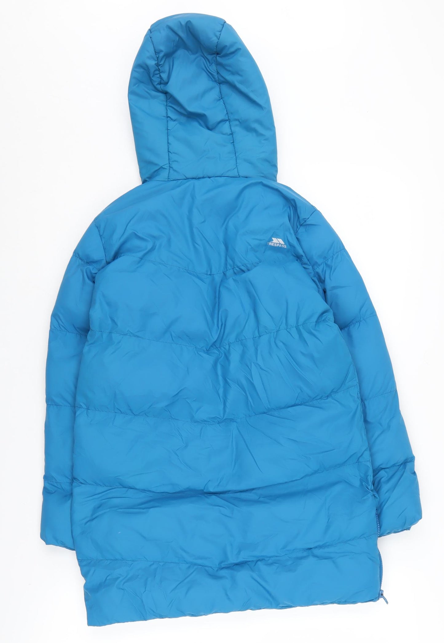 Trespass Girls Blue Puffer Jacket, 8 Years, Winter Coat