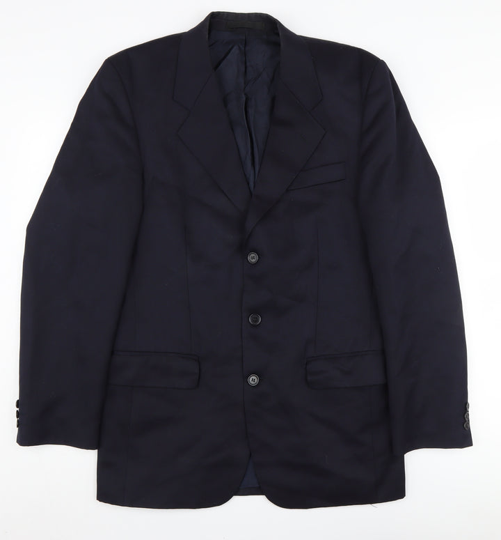 Centaur Today Men's Blue Long Blazer Size 38L