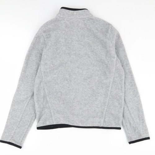Quechua Boys Grey Fleece Jacket 11-12 Years