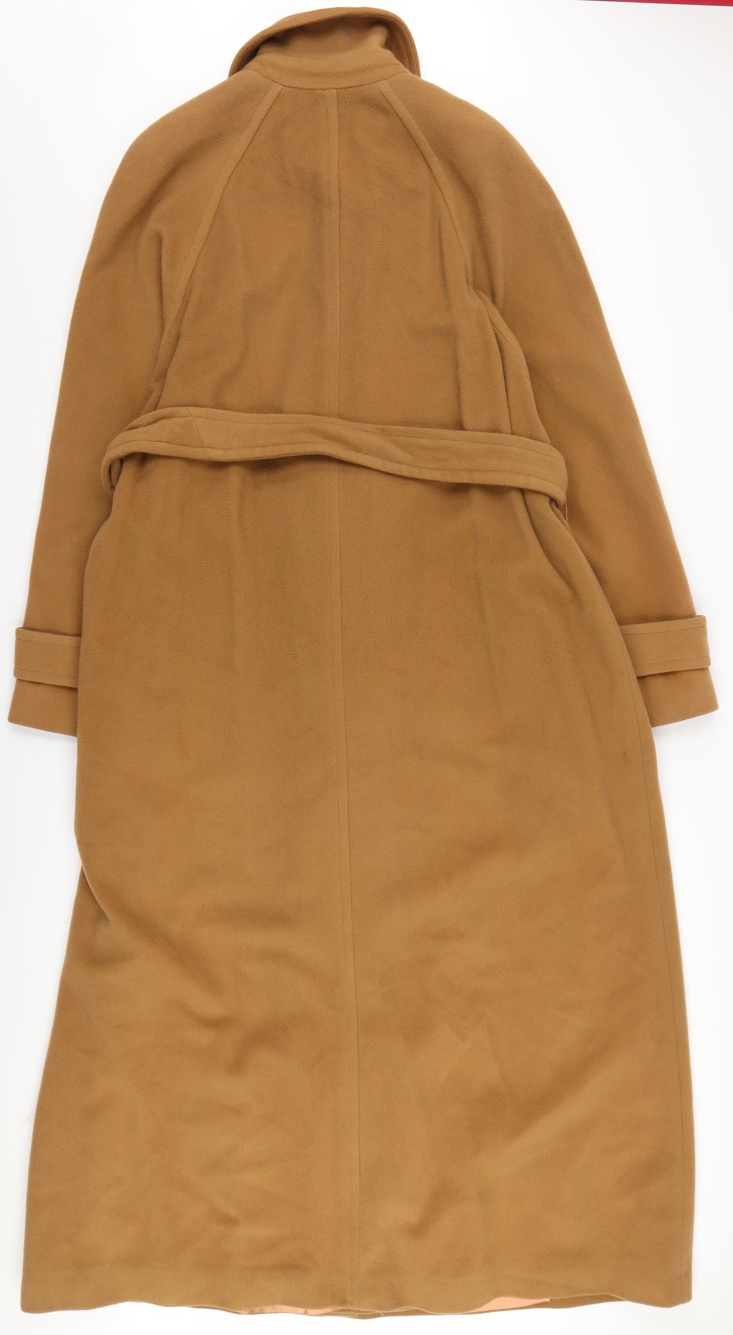 Long Tall Sally Brown Wool Cashmere Women's Coat Size 12