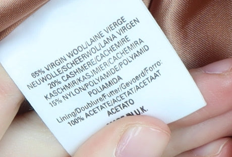 Long Tall Sally Brown Wool Cashmere Women's Coat Size 12