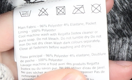 Regatta Women’s Black Waterproof Hooded Jacket Size 16