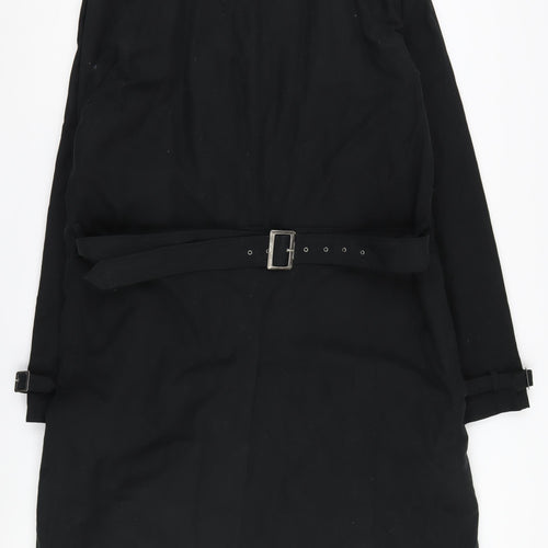 Strellson Women's Black Trench Coat Size 24