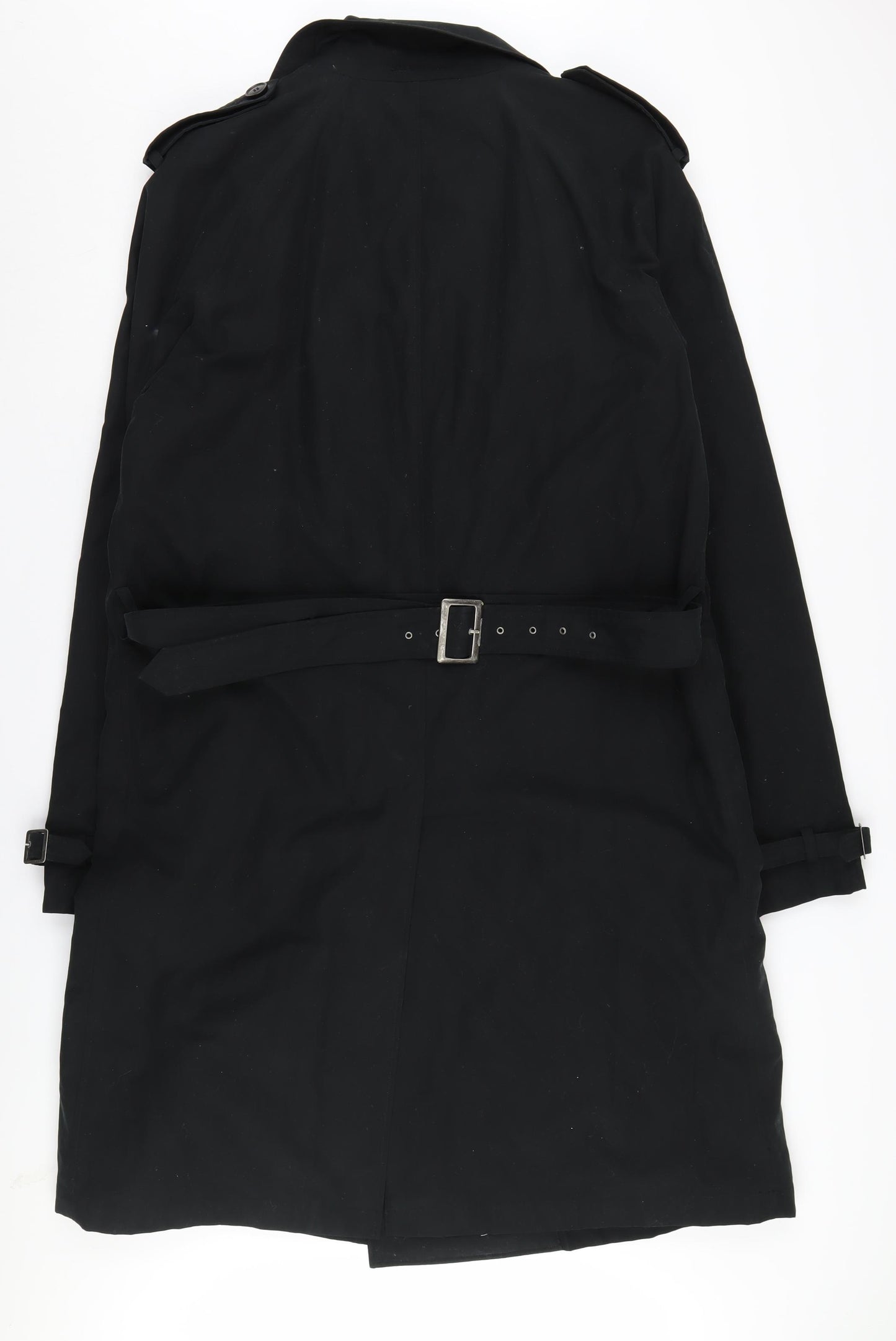 Strellson Women's Black Trench Coat Size 24