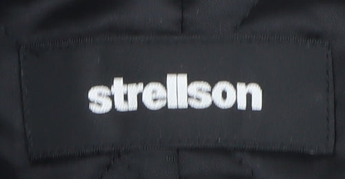 Strellson Women's Black Trench Coat Size 24
