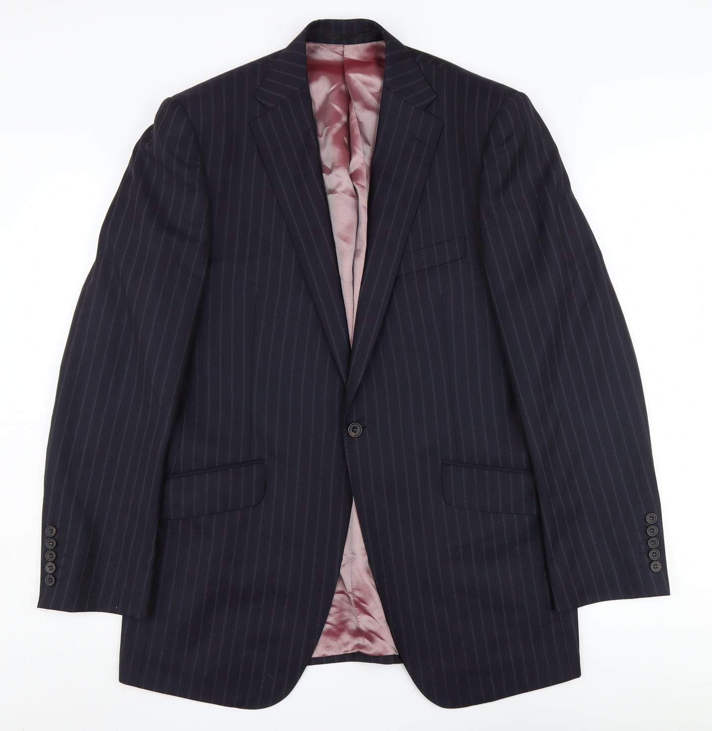 Marks and Spencer Men's Blue Blazer Size 40L