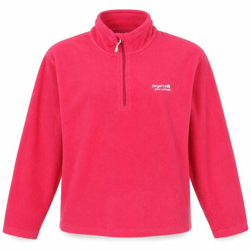 Regatta Women's Red Fleece Zip Pullover - Size 12