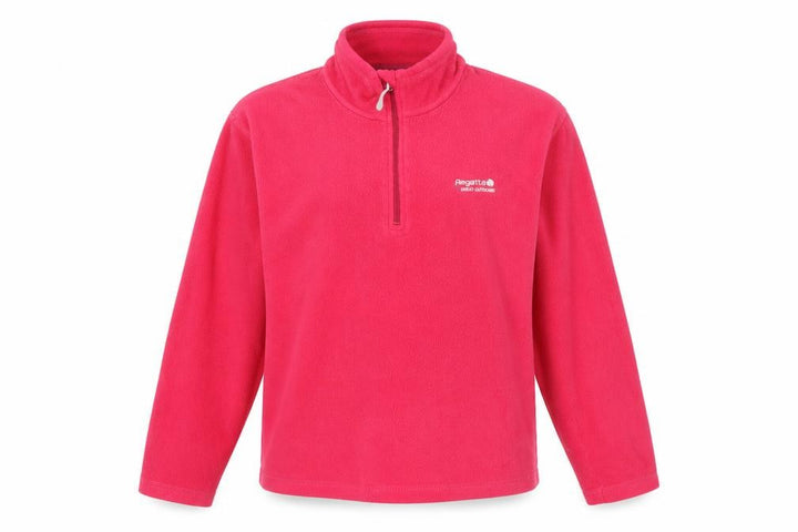 Regatta Women's Red Fleece Zip Pullover - Size 12