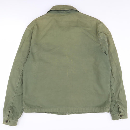 Superdry Men's Green XL Bomber Jacket
