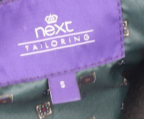 Next Women's Black Wool Pea Coat Size S