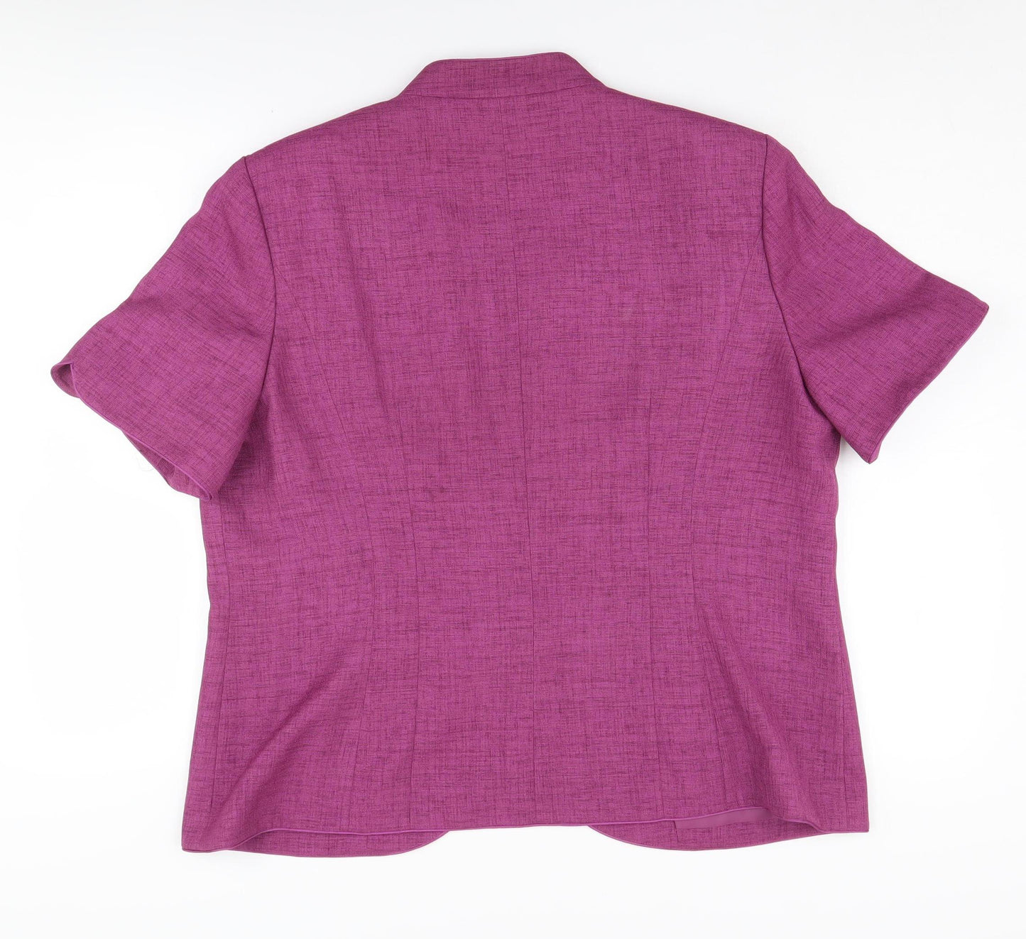 Jacques Vert Women's Purple Blazer Suit Jacket Size 20