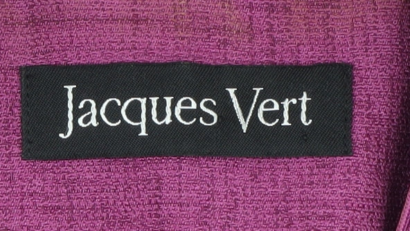 Jacques Vert Women's Purple Blazer Suit Jacket Size 20