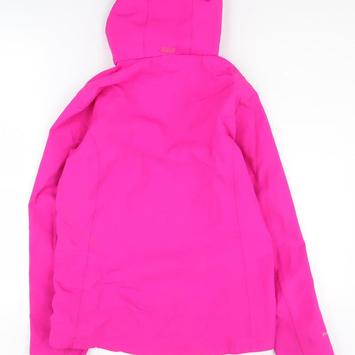 Karrimor Girls Pink Hooded Jacket 13 Years Water Resistant