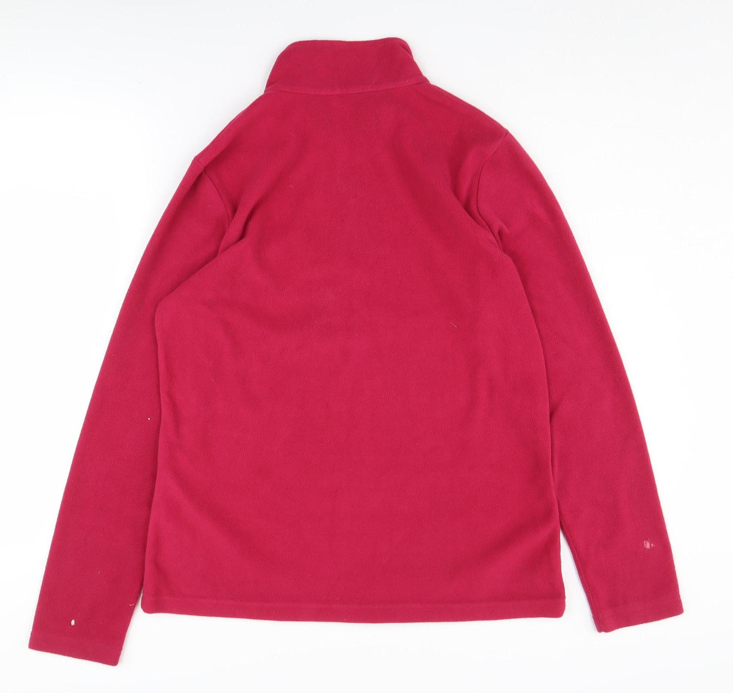 Regatta Women's Red 1/2 Zip Fleece Sweatshirt M
