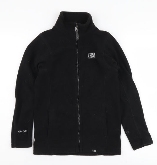 Karrimor Boys Black Fleece Jacket 11-12 Years