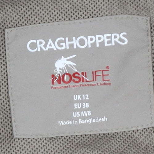 Craghoppers Men's Beige Waistcoat Size 12 with Zip