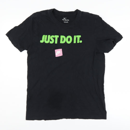 Nike Women's Black Short Sleeve Sports T-Shirt