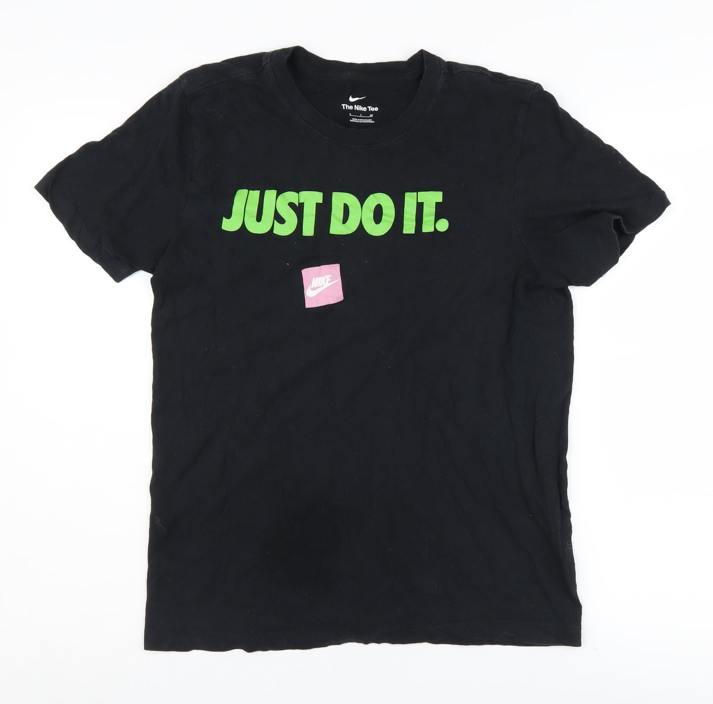 Nike Women's Black Short Sleeve Sports T-Shirt