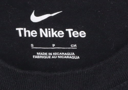 Nike Women's Black Short Sleeve Sports T-Shirt