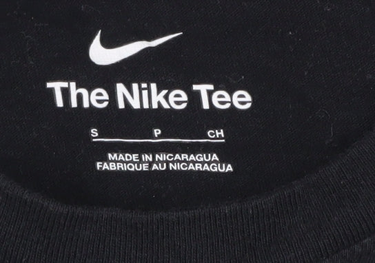 Nike Women's Black Short Sleeve Sports T-Shirt