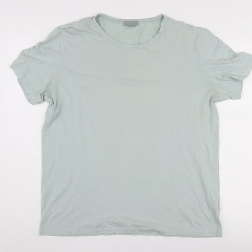 COS Green Cotton T-Shirt, Unisex L, Short Sleeve