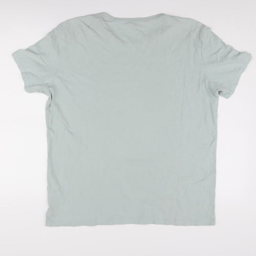 COS Green Cotton T-Shirt, Unisex L, Short Sleeve