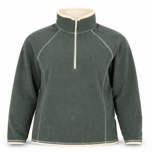 Mountain Warehouse Women's Green 1/2 Zip Pullover UK 12