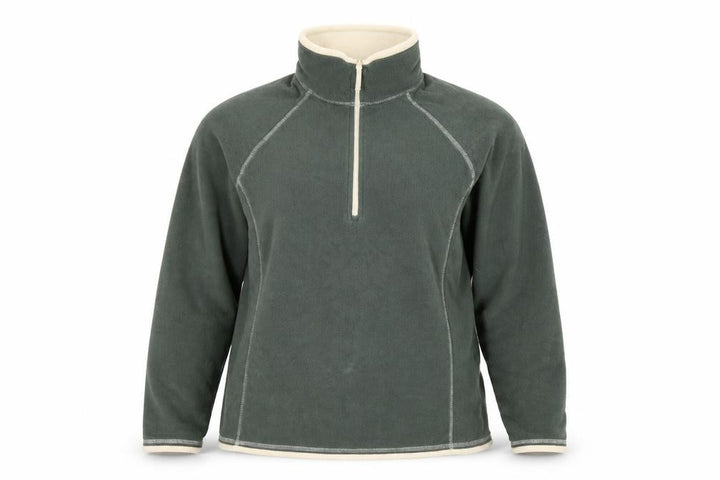 Mountain Warehouse Women's Green 1/2 Zip Pullover UK 12