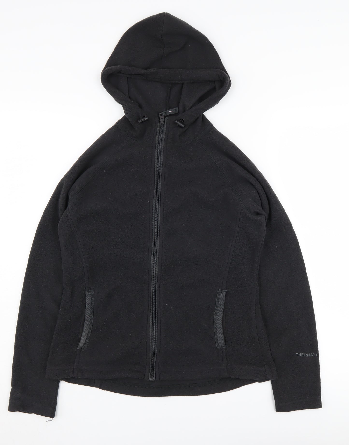 Peter Storm Women's Black Fleece Jacket, Size 10, Casual Outdoor