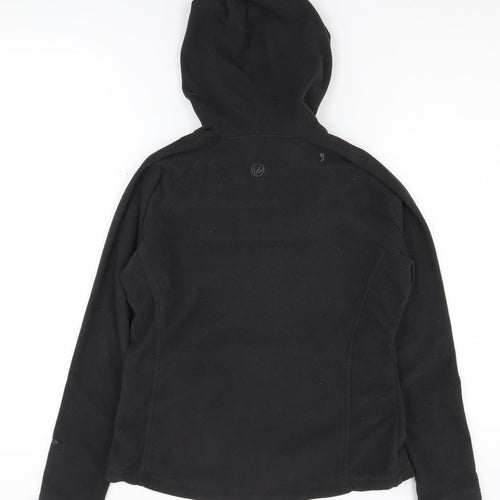Peter Storm Women's Black Fleece Jacket, Size 10, Casual Outdoor