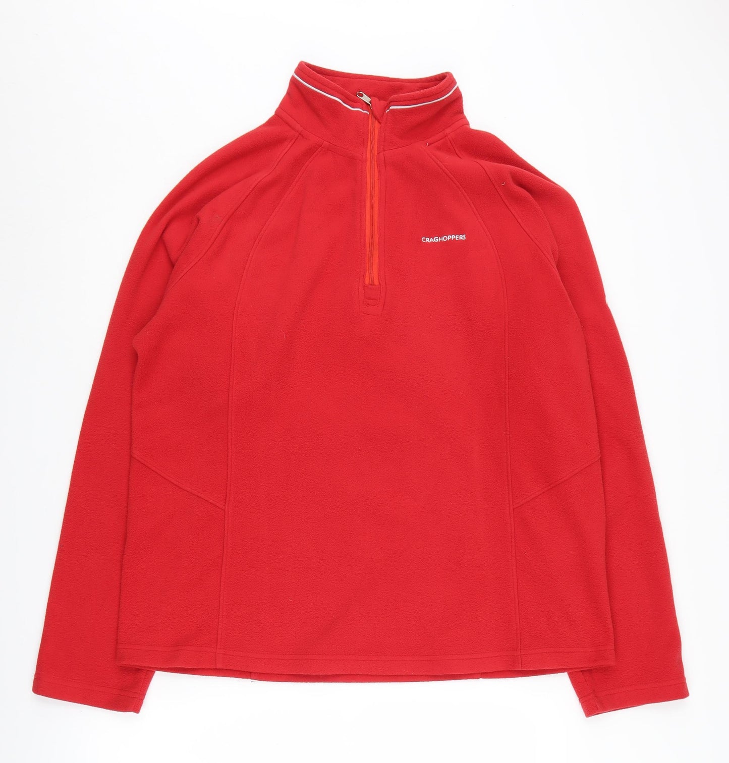 Craghoppers Women's Red 1/2 Zip Fleece Sweatshirt Size 18