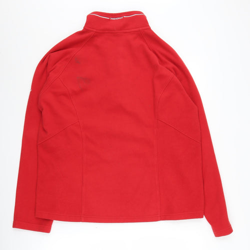 Craghoppers Women's Red 1/2 Zip Fleece Sweatshirt Size 18